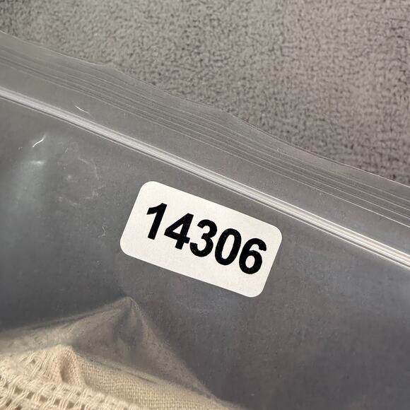 Abercrombie & Fitch Shirt Mens XS Cream Summer Linen Blend Camp Short Sleeve - Picture 8 of 8